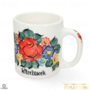 kubek kolorowy fajans włocławek 250ml
