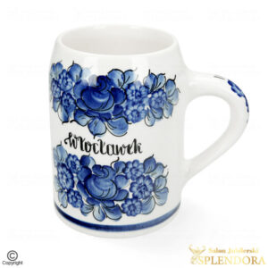 kufel ceramiczny włocławek kobalt 600ml