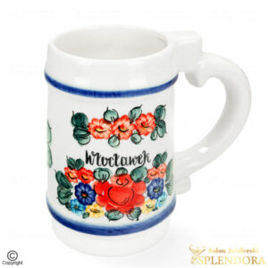 kufel kolorowy fajans włocławek 900ml