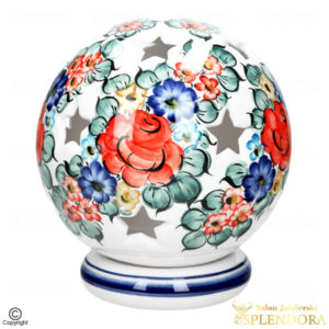 lampion kula duża fajans włocławek kolor