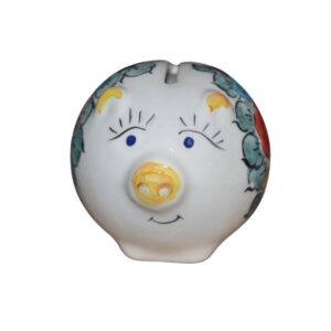 Świnka Skarbonka Fajans Włocławek Kolor