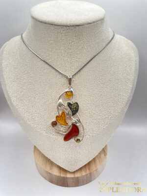 Zawieszka z bursztynem