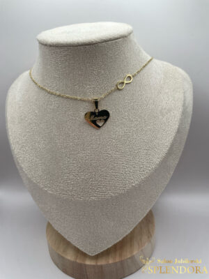 Celebrytka Serce stal chirurgiczna