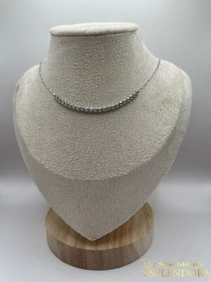 Celebrytka srebrna z kuleczkami