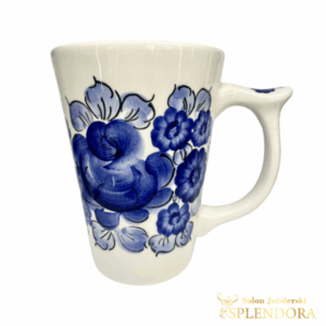 Kubek Stożek Kobalt