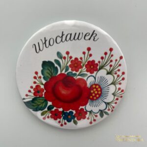 Magnes z otwieraczem czerwony